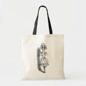 ヴィンテージアリスの冒険inワンダーランドbyテニエル トートバッグ (正面)