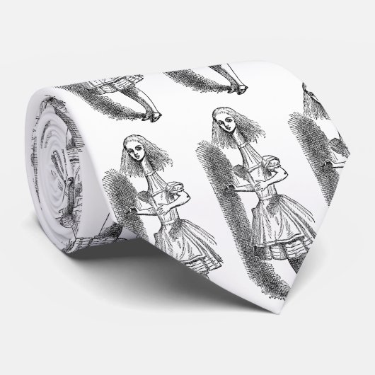 ヴィンテージアリスの冒険inワンダーランドbyテニエル ネクタイ (ロール)