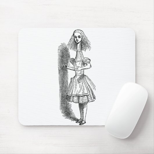 ヴィンテージアリスの冒険inワンダーランドbyテニエル マウスパッド (マウス)