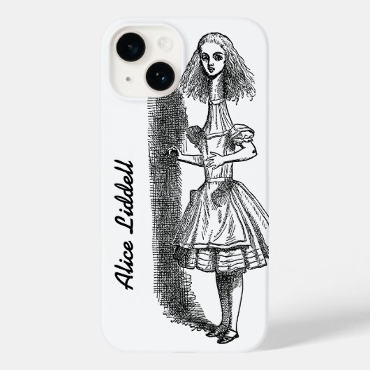 ヴィンテージアリスの冒険inワンダーランドbyテニエル Case-Mate iPhoneケース (裏面)