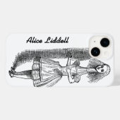 ヴィンテージアリスの冒険inワンダーランドbyテニエル Case-Mate iPhoneケース (裏面 (横))