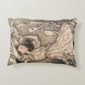 ヴィンテージアリスの冒険inワンダーランドbyラッカム アクセントクッション (裏面)