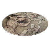 ヴィンテージアリスの冒険inワンダーランドbyラッカム カッティングボード (角)