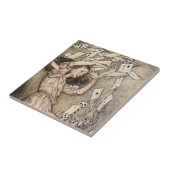 ヴィンテージアリスの冒険inワンダーランドbyラッカム タイル (側面)