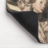 ヴィンテージアリスの冒険inワンダーランドbyラッカム マウスパッド (コーナー)