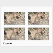 ヴィンテージアリスの冒険inワンダーランドbyラッカム 長方形シール (シート)