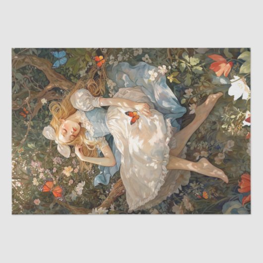 ヴィンテージアリスはワンダーランドの夢を見ている 薄葉紙 (正面)