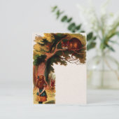 ヴィンテージアリスインワンダーランドイラストレーション ポストカード (スタンド正面)