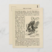 ヴィンテージアリスインワンダーランドイラストレーション  ポストカード (正面/裏面)