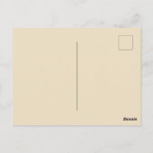 ヴィンテージアリスインワンダーランドイラストレーション  ポストカード (裏面)