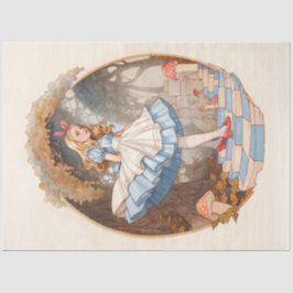 ヴィンテージアリスインワンダーランドティッシュペーパー 薄葉紙