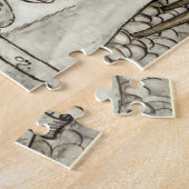 ヴィンテージアリスインワンダーランドティーパーティーバイラッカム ジグソーパズル (側面)