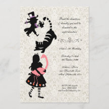 ヴィンテージアリスインワンダーランドティーパーティー誕生日