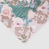 ヴィンテージアリスインワンダーランドデコップピンクローズ 薄葉紙 (詳細)