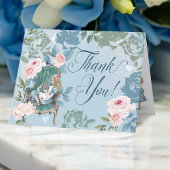 ヴィンテージアリスインワンダーランドフェアヤタリーキャラクター サンキューカード