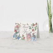 ヴィンテージアリスインワンダーランドフェアヤタリーキャラクター サンキューカード (正面)