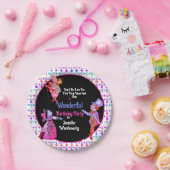 ヴィンテージアリスインワンダーランドワンダフル誕生日 ペーパープレート (パーティー)