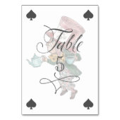 ヴィンテージアリスインワンダーランド不機嫌ハッターキャラクター テーブルナンバー (正面)