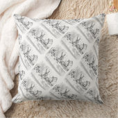 ヴィンテージアリスインワンダーランド装飾用クッション クッション (ブランケット)