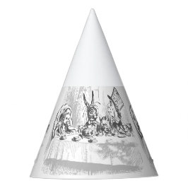 ヴィンテージアリスインワンダーランド誕生日ティーパーティーハット パーティーハット