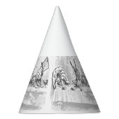 ヴィンテージアリスインワンダーランド誕生日ティーパーティーハット パーティーハット (右)