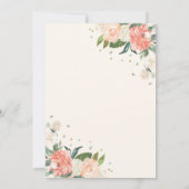 ヴィンテージアリスインワンダーランド誕生日招待状 招待状 (裏面)