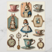 ヴィンテージアリスティーパーティーフッシーカットコレクション (正面)