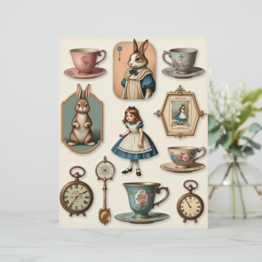 ヴィンテージアリスティーパーティーフッシーカットコレクション (スタンド正面)