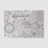 ヴィンテージアリスワンダーランドトランプデクページ 薄葉紙 (正面)