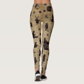 ヴィンテージアリス模様のレギンス レギンス (裏面)