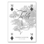 ヴィンテージアリス遊イン・ワンダーランド・チェシャ テーブルナンバー (正面)