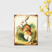 ヴィンテージアリス カード (黄色い花)