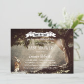 ヴィンテージアリスinワンダーランドうさぎ赤ちゃんシャワー 招待状 (スタンド正面)