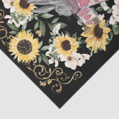 ヴィンテージアリスinワンダーランドうさぎ&ひまわり 薄葉紙 (詳細)