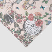 ヴィンテージアリスinワンダーランドおとぎ話のデコパージュ 薄葉紙 (詳細)