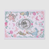 ヴィンテージアリスinワンダーランドおとぎ話のデコパージュ 薄葉紙 (正面)