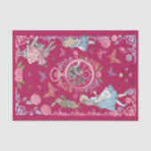 ヴィンテージアリスinワンダーランドおとぎ話のデコパージュ 薄葉紙 (正面)