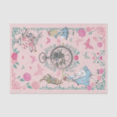 ヴィンテージアリスinワンダーランドおとぎ話のデコパージュ 薄葉紙 (正面)