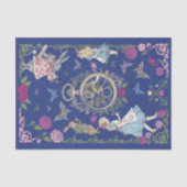 ヴィンテージアリスinワンダーランドおとぎ話のデコパージュ 薄葉紙 (正面)