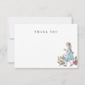 ヴィンテージアリスinワンダーランドおとぎ話 サンキューカード (裏面)