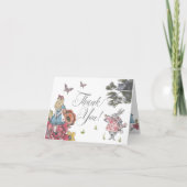 ヴィンテージアリスinワンダーランドおとぎ話 サンキューカード (正面)