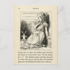 ヴィンテージアリスinワンダーランドはがき ポストカード