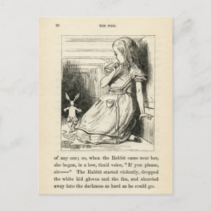 ヴィンテージアリスinワンダーランドはがき ポストカード