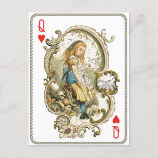 ヴィンテージアリスinワンダーランドはがき ポストカード