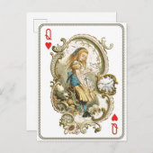 ヴィンテージアリスinワンダーランドはがき ポストカード (正面/裏面)