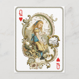 ヴィンテージアリスinワンダーランドはがき ポストカード