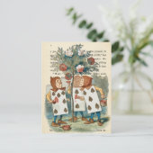 ヴィンテージアリスinワンダーランドはがき ポストカード (スタンド正面)