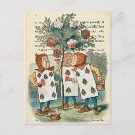 ヴィンテージアリスinワンダーランドはがき ポストカード