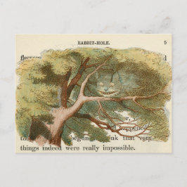 ヴィンテージアリスinワンダーランドはがき ポストカード