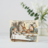 ヴィンテージアリスinワンダーランドはがき ポストカード (スタンド正面)